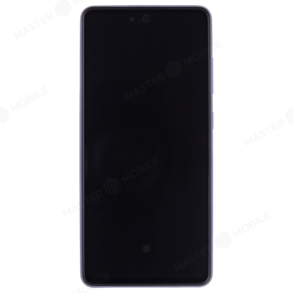 Дисплей для Samsung A525 Galaxy A52 / A526 Galaxy A52 5G / A528 Galaxy A52s + тачскрин (синий) (в рамке) (ORIG100) (SP)