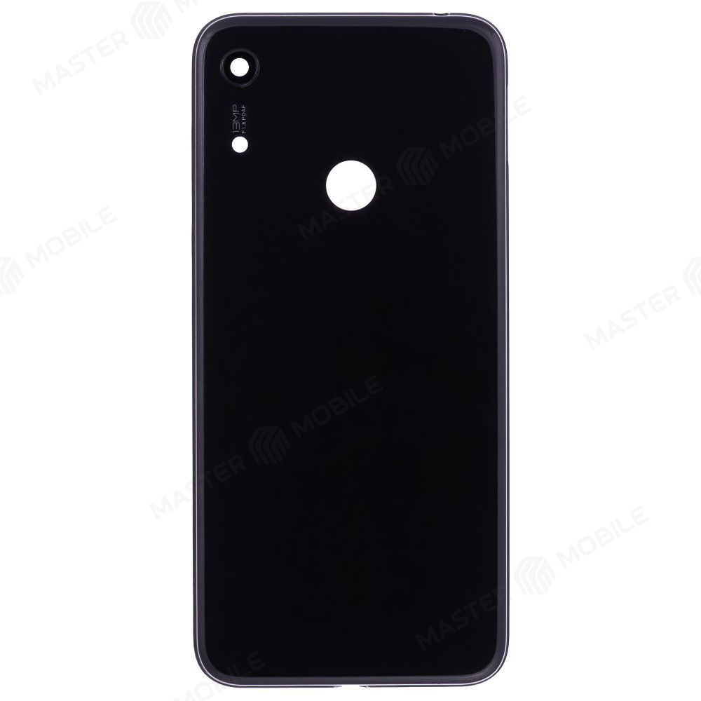 Задняя крышка для Huawei Honor 8A (JAT-LX1) / Honor 8A Pro (JAT-L41) (черный) (в сборе со стеклом камеры)
