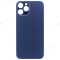 Задняя крышка для Apple iPhone 12 Pro Max (синий) (с широким отверстием) (Premium) фото №1
