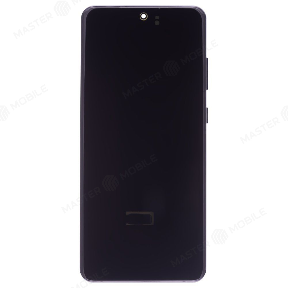Дисплей для Samsung G988 Galaxy S20 Ultra + тачскрин (черный) (в рамке) (OLED) (Full Size)
