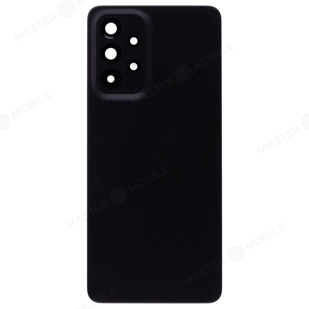 Задняя крышка для Samsung A336 Galaxy A33 5G (черный) (в сборе со стеклом камеры)