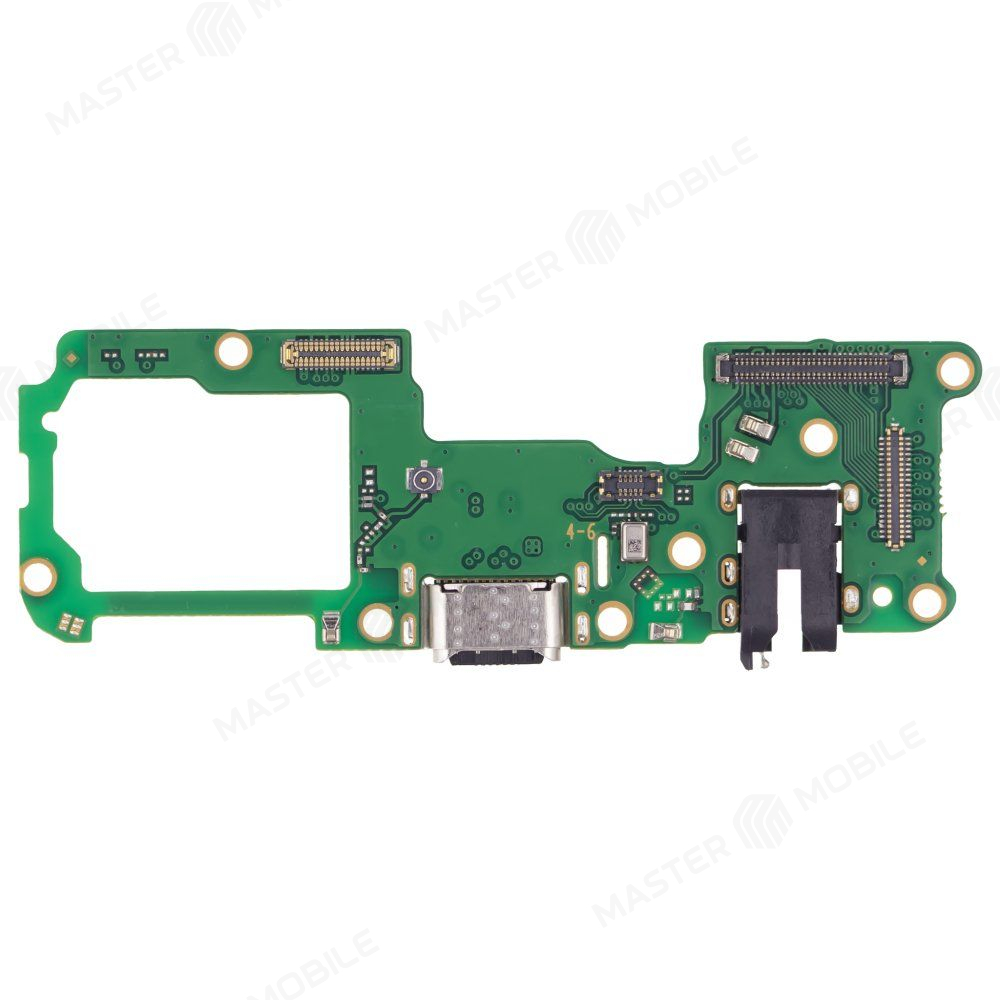 Нижняя плата для OPPO Reno 4 Lite (CPH2125) / Reno 5 Lite (CPH2205) с комп. + разъем зарядки + микрофон