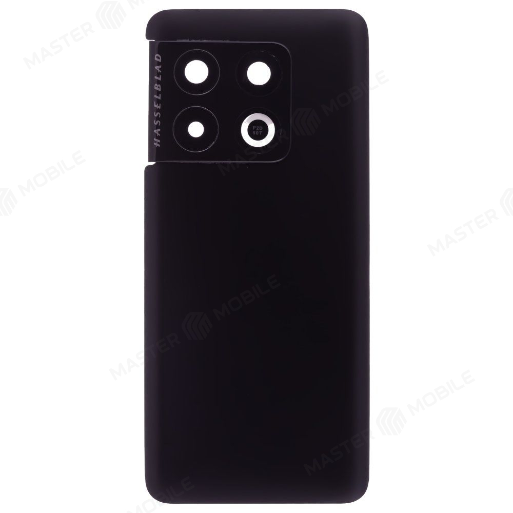 Задняя крышка для OnePlus 10 Pro (черный) (в сборе со стеклом камеры)