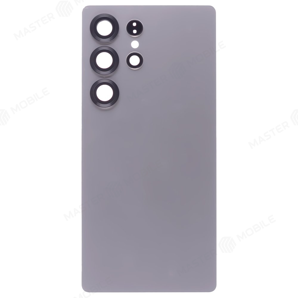 Задняя крышка для Samsung S938 Galaxy S25 Ultra (серый) (в сборе со стеклом камеры)
