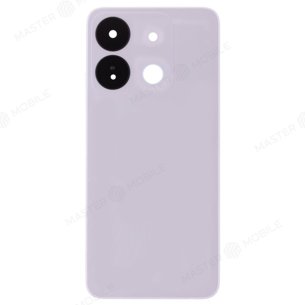 Задняя крышка для Infinix Smart 7 HD (X6516) (белый) (в сборе со стеклом камеры)