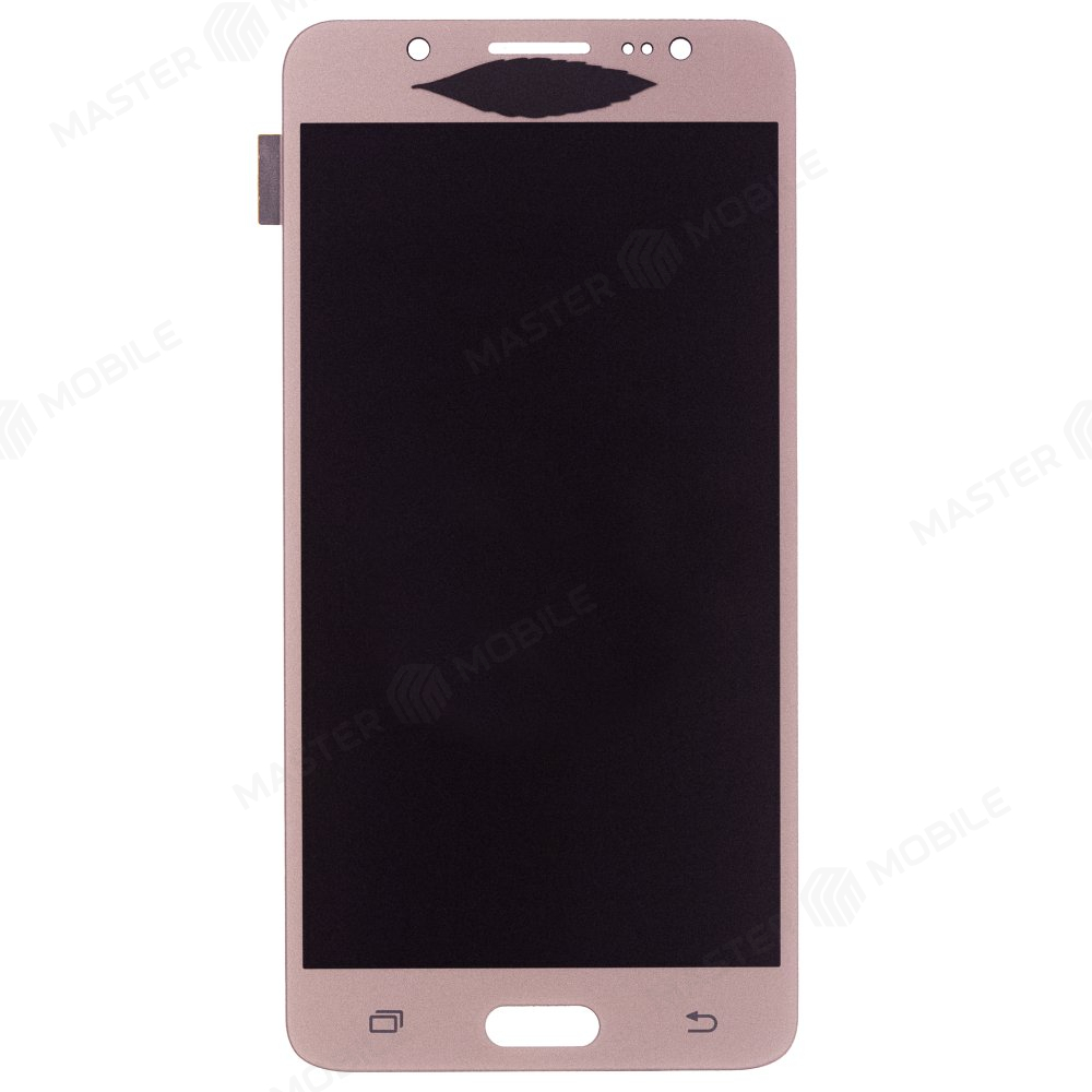 Дисплей для Samsung J510 Galaxy J5 (2016) (в сборе с тачскрином) (золотистый) (OLED)