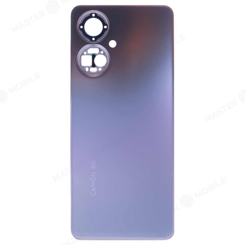 Задняя крышка для Tecno Camon 19 Pro (CI8n) (серебристый)