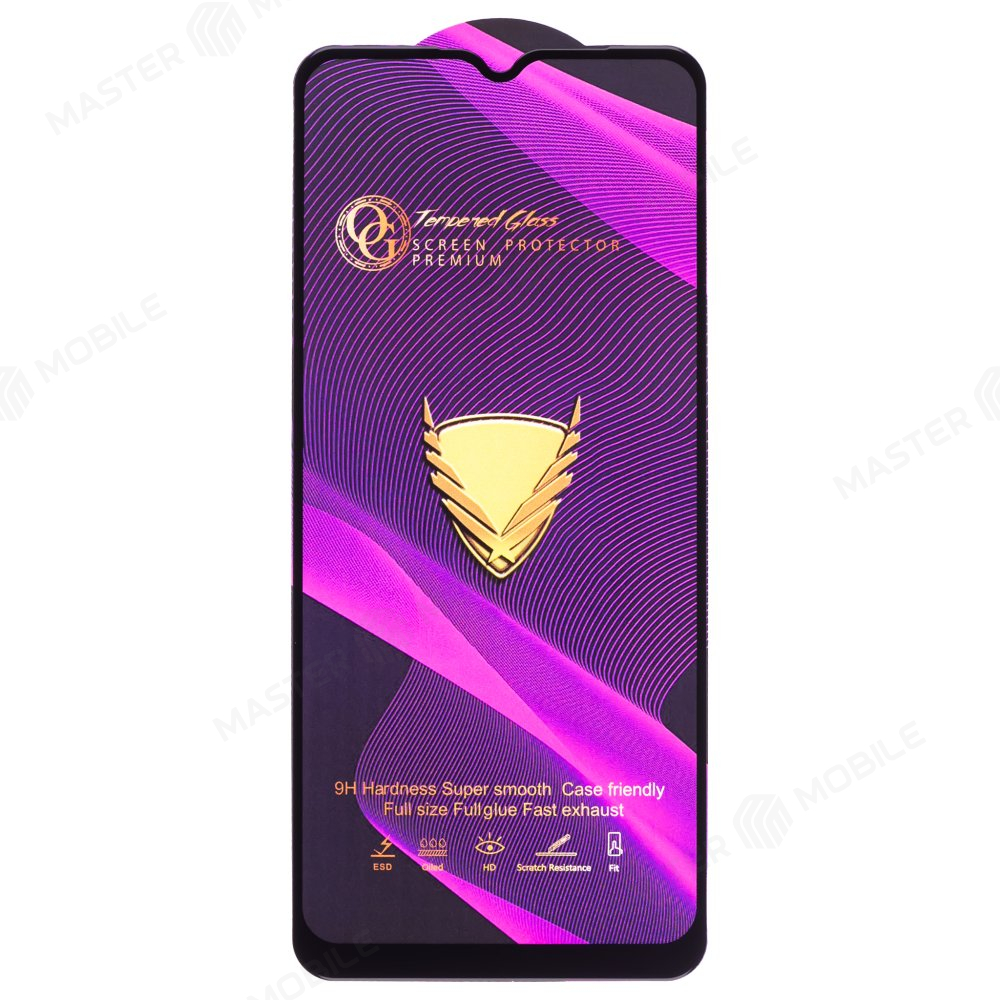 Защитное стекло OG Glass (3 в 1) для OPPO A78 5G (CPH2483) (черный)