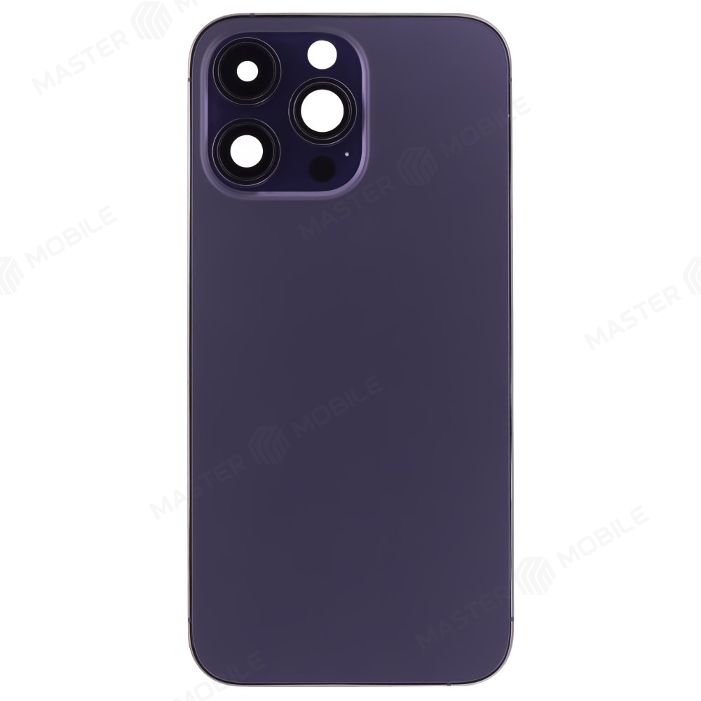 Корпус для Apple iPhone 14 Pro Max (фиолетовый) (в сборе) (с разбора) (ORIG100) (возможен дефект ЛКП)