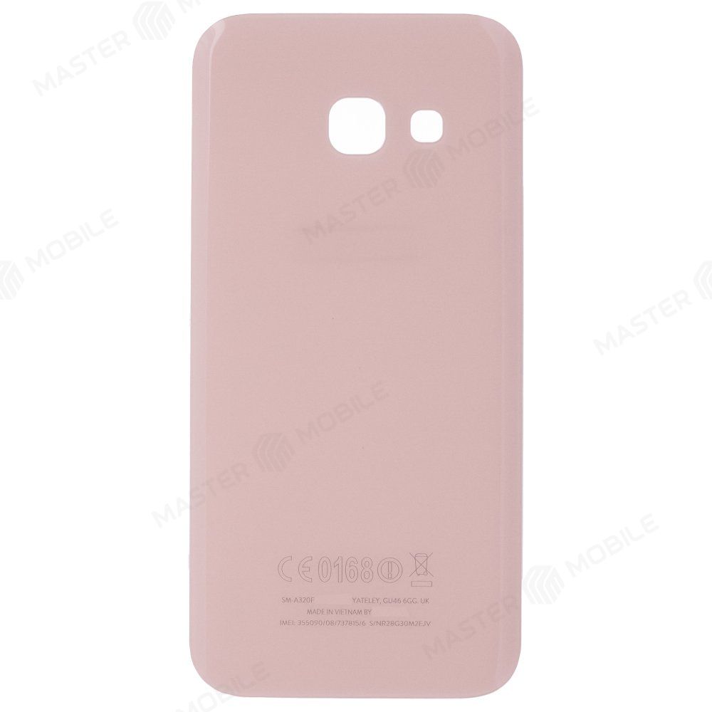Задняя крышка для Samsung A320 Galaxy A3 (2017) (розовый)