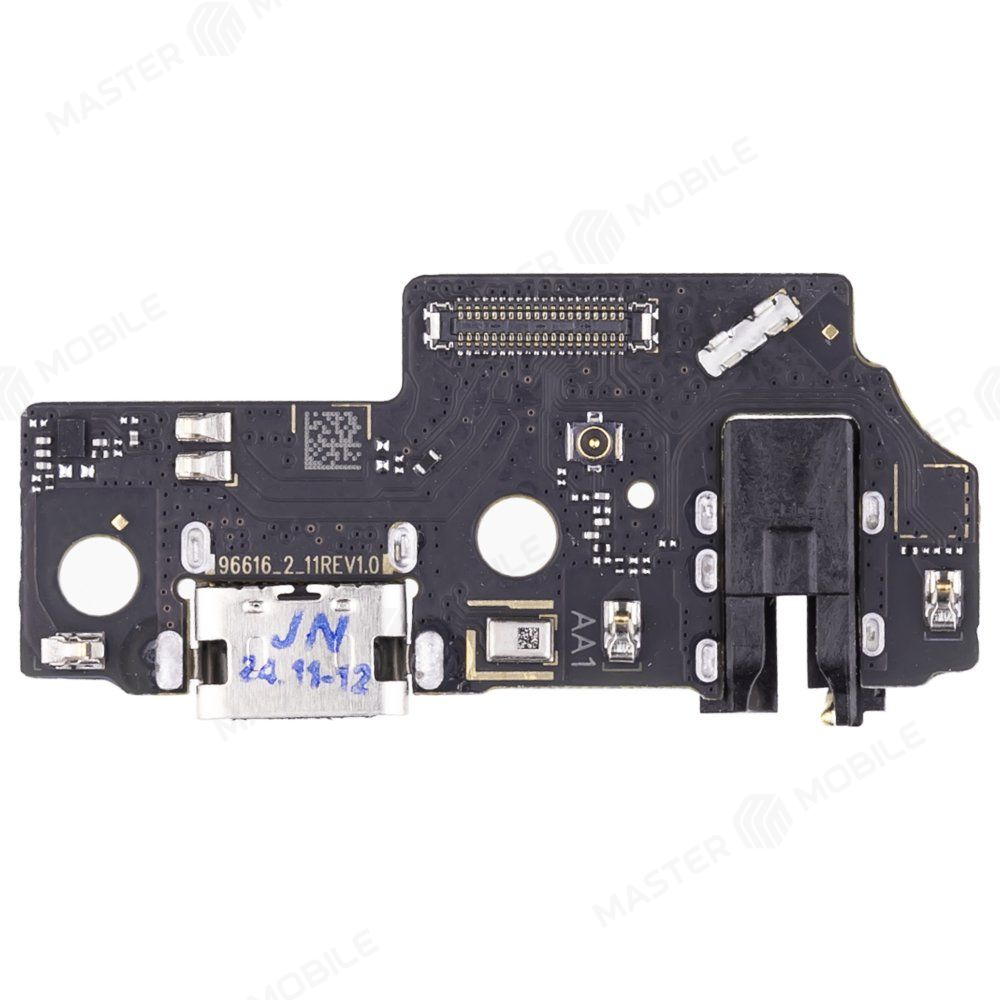 Нижняя плата для Samsung A045 Galaxy A04 с комп. + разъем зарядки + микрофон (ORIG100)