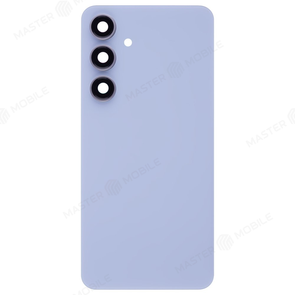 Задняя крышка для Samsung S721 Galaxy S24 FE (голубой) (в сборе со стеклом камеры)