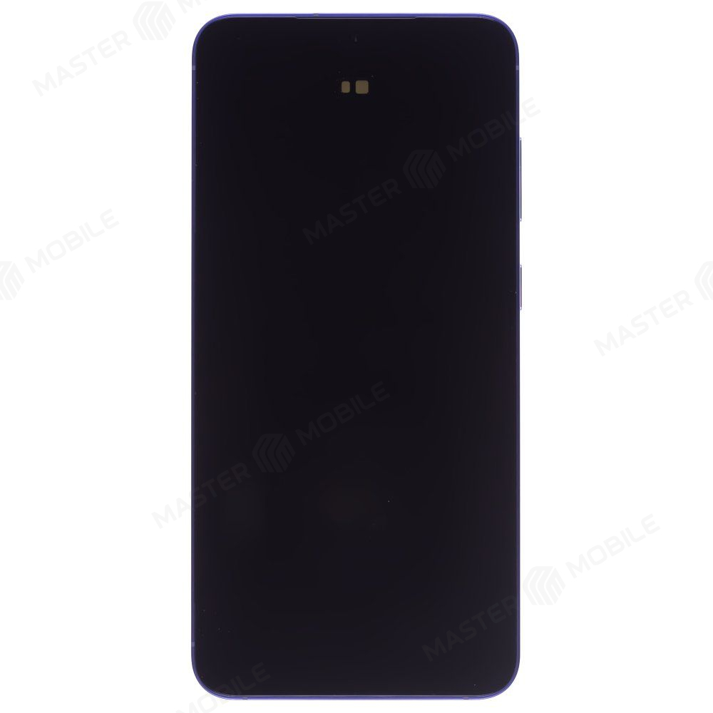 Дисплей для Samsung S936 Galaxy S25+ + тачскрин (синий) (в рамке) (в рамке) (ORIG100) (возможен дефект ЛКП)