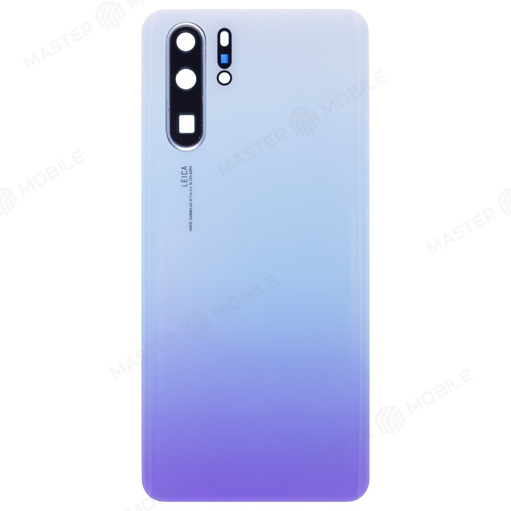 Задняя крышка для Huawei P30 Pro (VOG-L29) (бело-голубой) (в сборе со стеклом камеры)