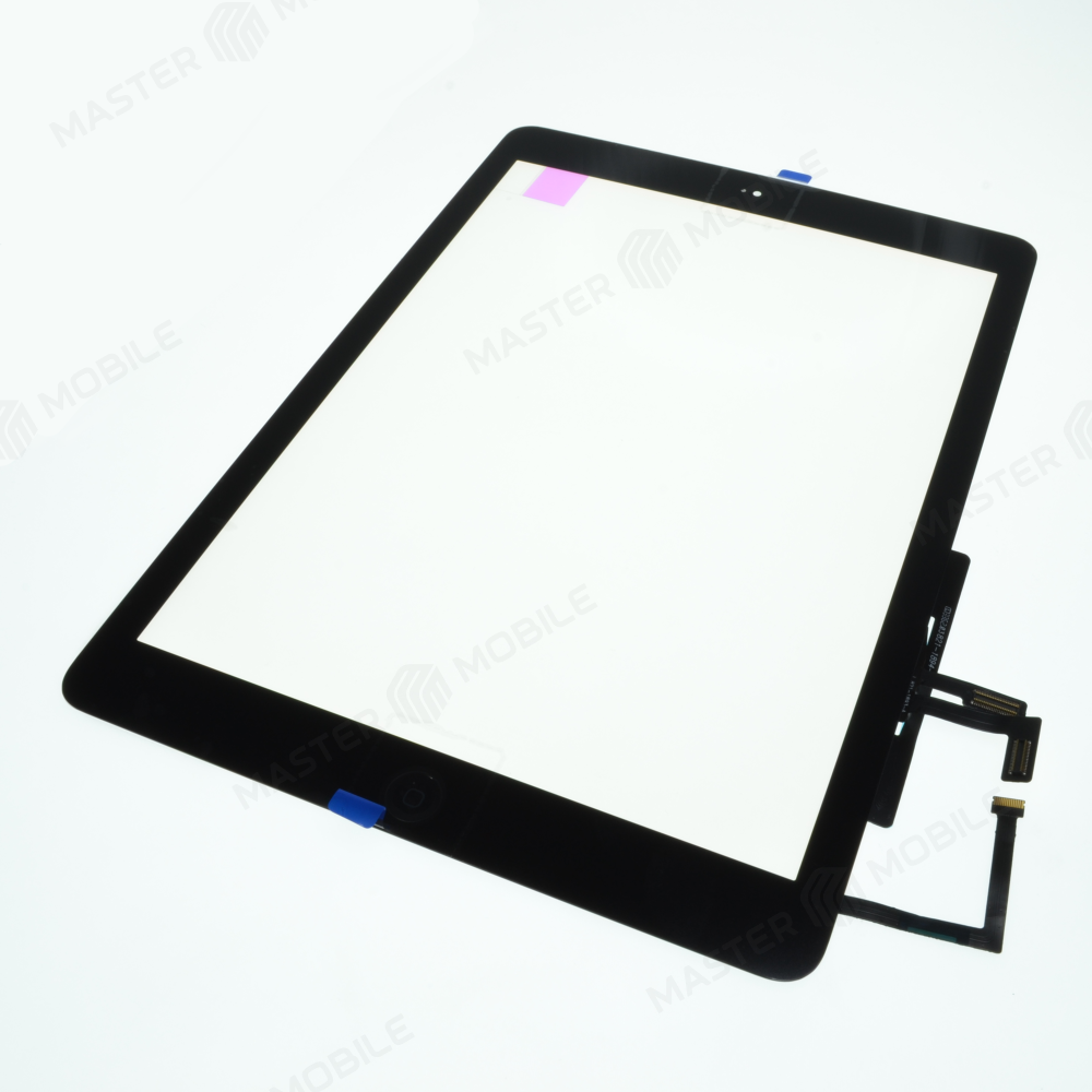 Тачскрин для Apple iPad Air (A1474/A1475/A1476) + кнопка Home (черный)