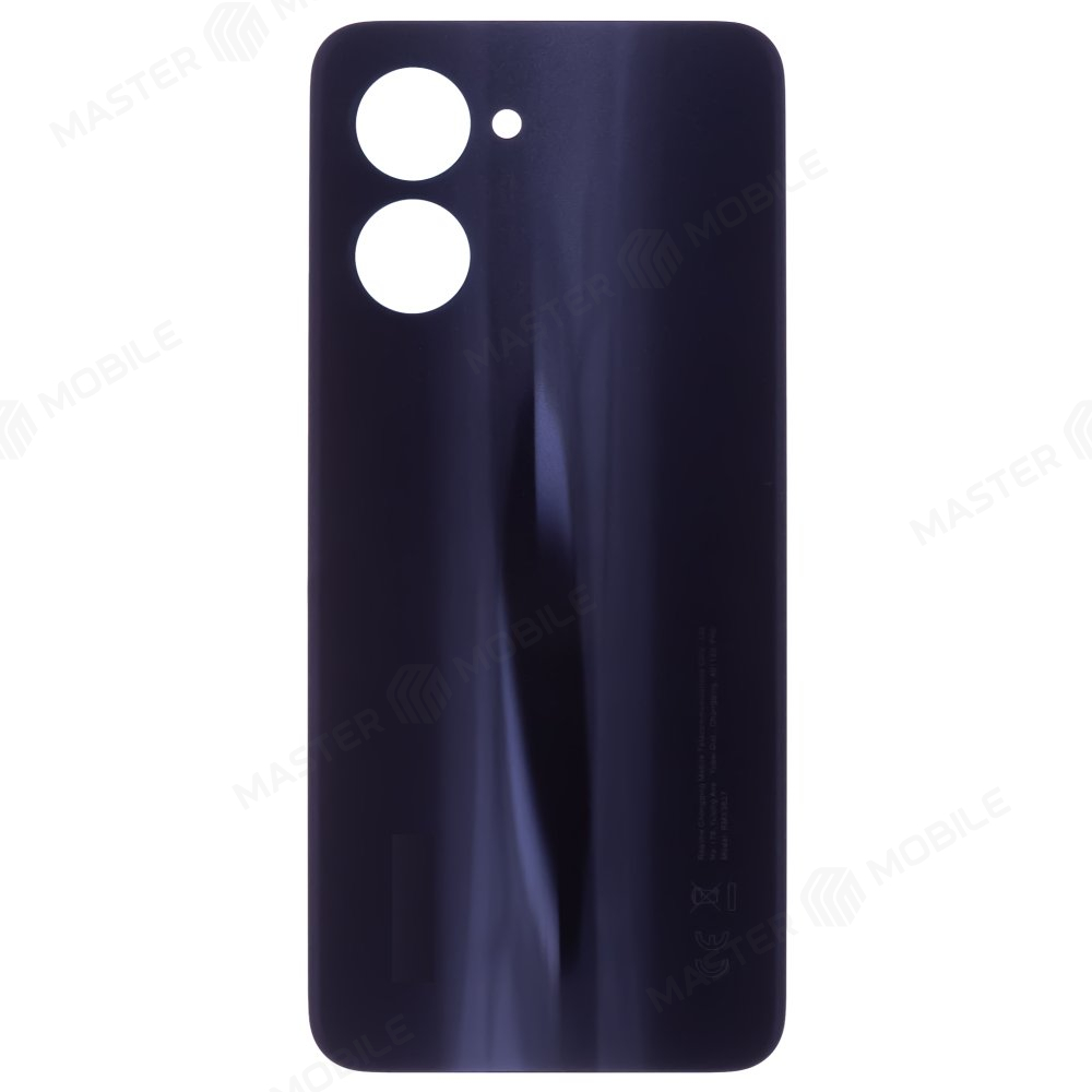 Задняя крышка для Realme C33 (RMX3624) (черный)