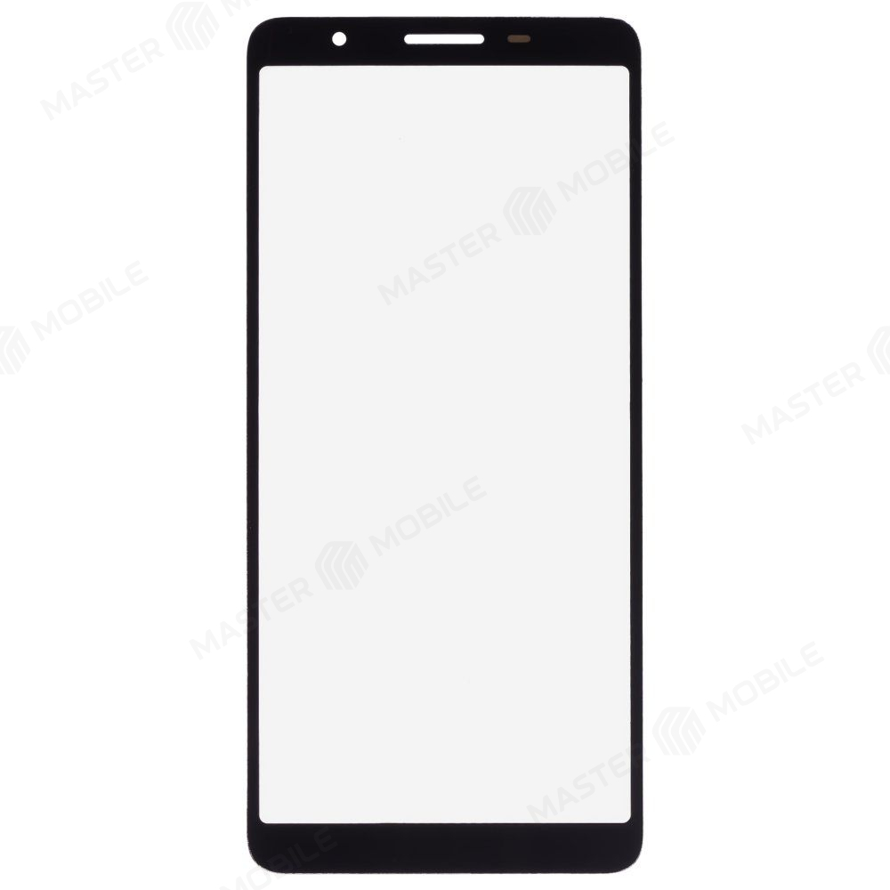 Стекло модуля для Samsung A013 Galaxy A01 Core + OCA (черный)
