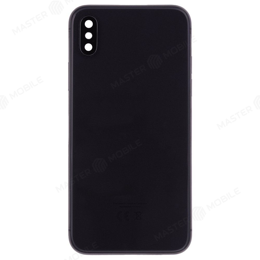 Корпус для Apple iPhone X (серый) (Premium)
