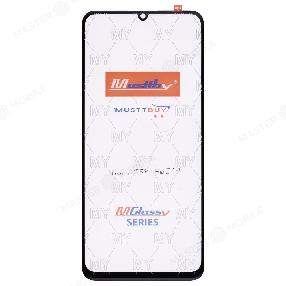 Стекло модуля для Huawei Nova Y70 (MGA-LX9N) / Nova Y70 Plus / Nova Y71 / Nova Y72 (MGA-LX3) + OCA (черный) (Musttby)