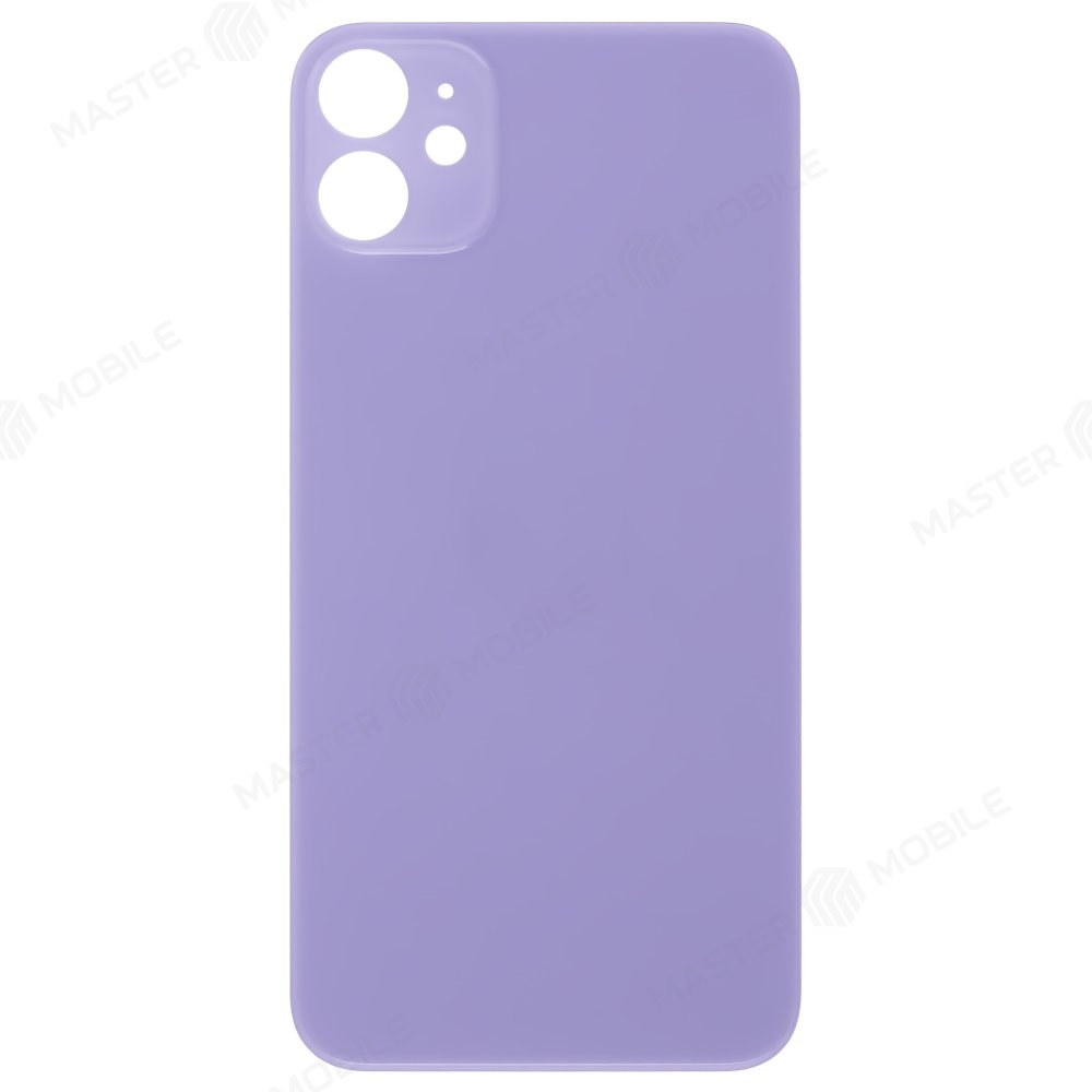Задняя крышка для Apple iPhone 11 (фиолетовый) (с широким отверстием) (Premium)