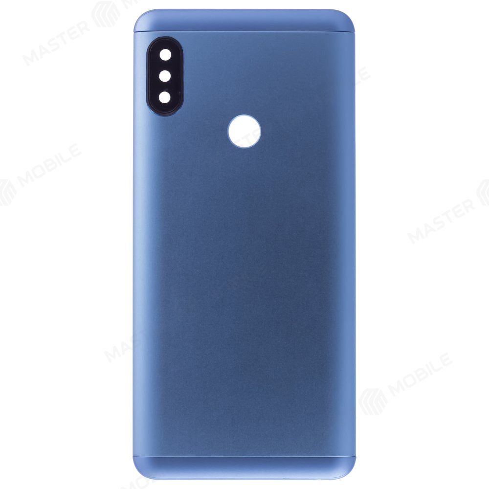 Задняя крышка для Xiaomi Redmi Note 5 (синий) (в сборе со стеклом камеры)
