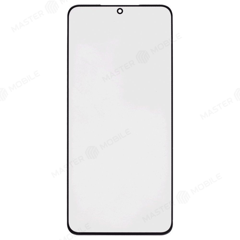 Стекло модуля для Samsung G996 Galaxy S21+ + OCA (черный)