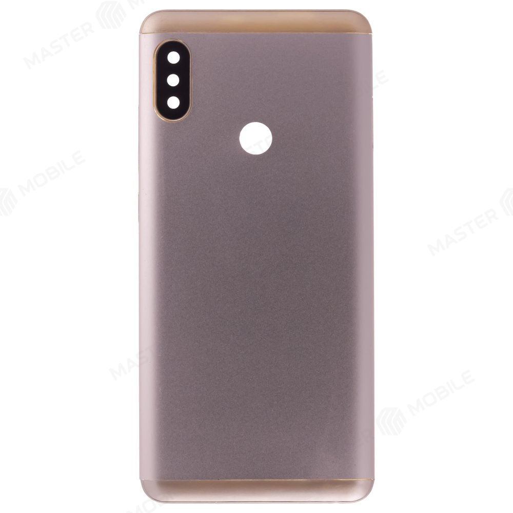 Задняя крышка для Xiaomi Redmi Note 5 (золотистый) (в сборе со стеклом камеры)
