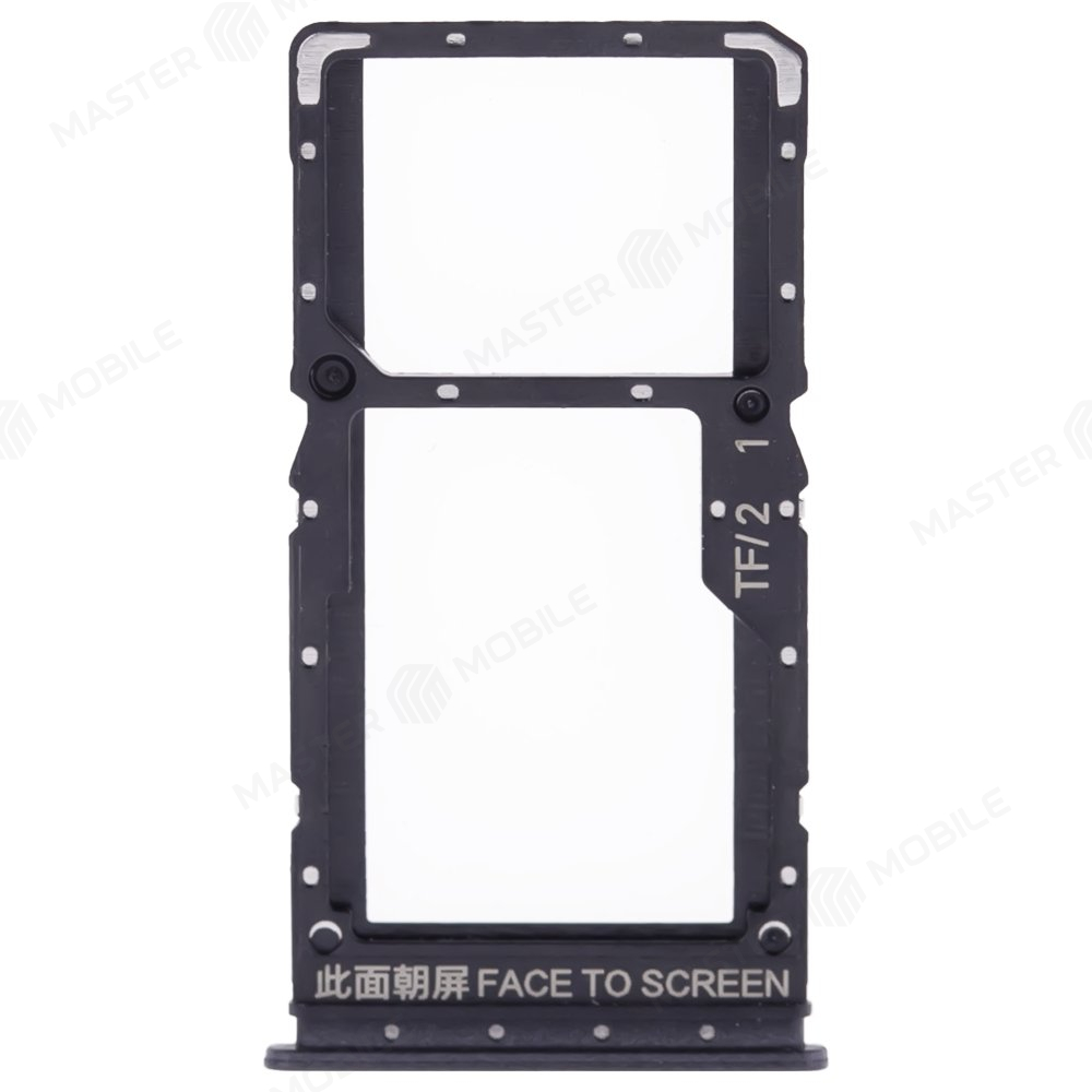 Держатель сим-карты для Xiaomi Poco X5 5G (22111317PG) (черный)