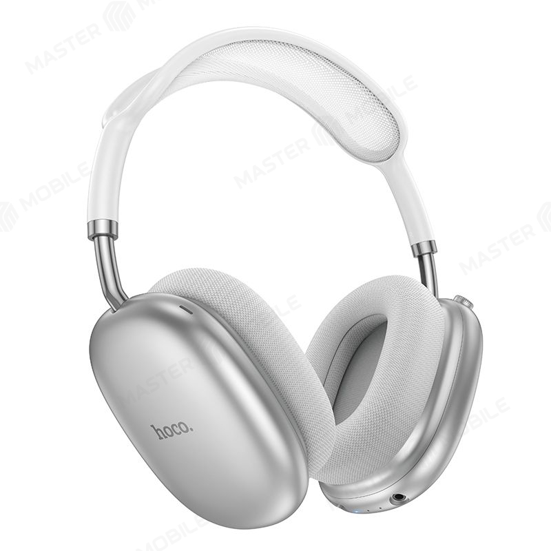 Наушники беспроводные Hoco W55 Plus (серебристый)