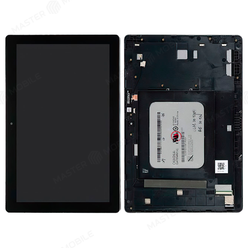 Дисплей для Asus ZenPad 10.0 (Z300C) / ZenPad 10.0 (Z300CG) / ZenPad 10.0 (Z300M) (в сборе с тачскрином) (черный) (в рамке)