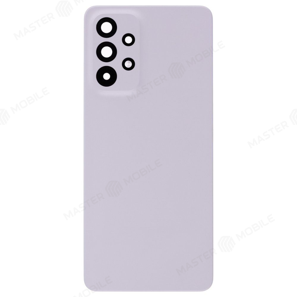 Задняя крышка для Samsung A336 Galaxy A33 5G (белый) (в сборе со стеклом камеры)