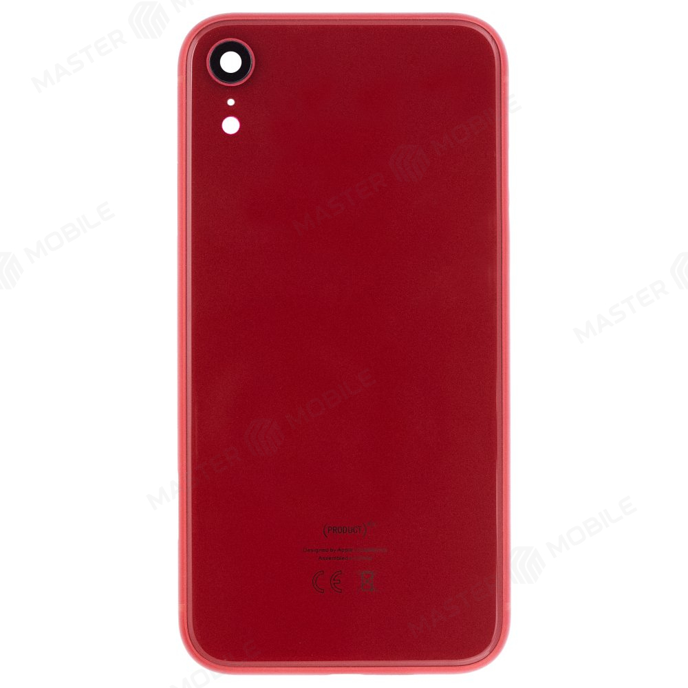 Корпус для Apple iPhone Xr (красный) (Premium)