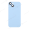 Задняя крышка для Apple iPhone 14 (голубой) (в сборе со стеклом камеры) (Premium) фото №1