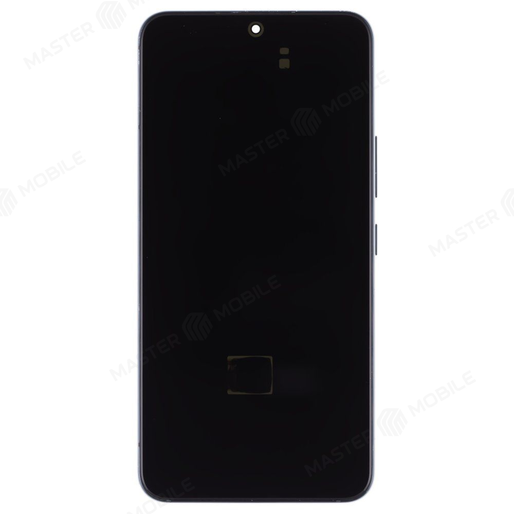 Дисплей для Samsung S901 Galaxy S22 + тачскрин (зеленый) (в рамке) (ORIG100) (возможен дефект ЛКП)
