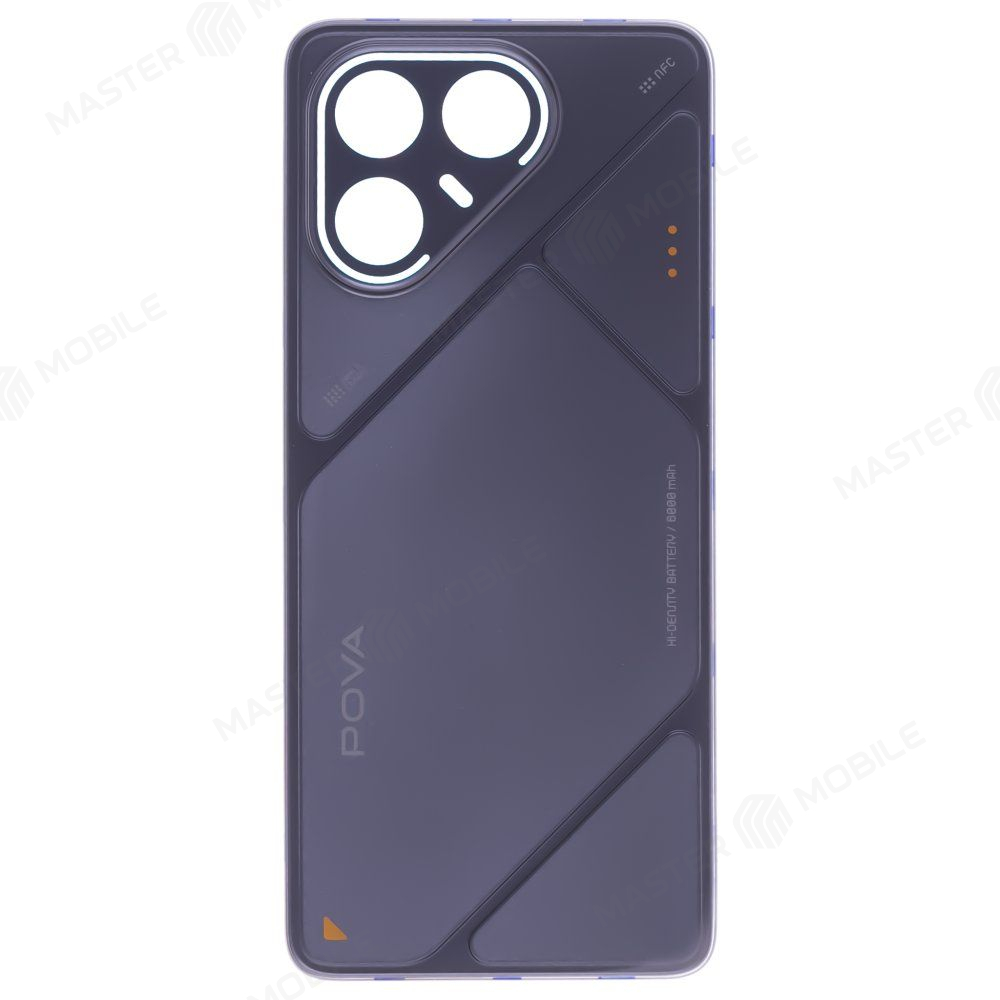 Задняя крышка для Tecno Pova 7 5G (LJ7) (черный)