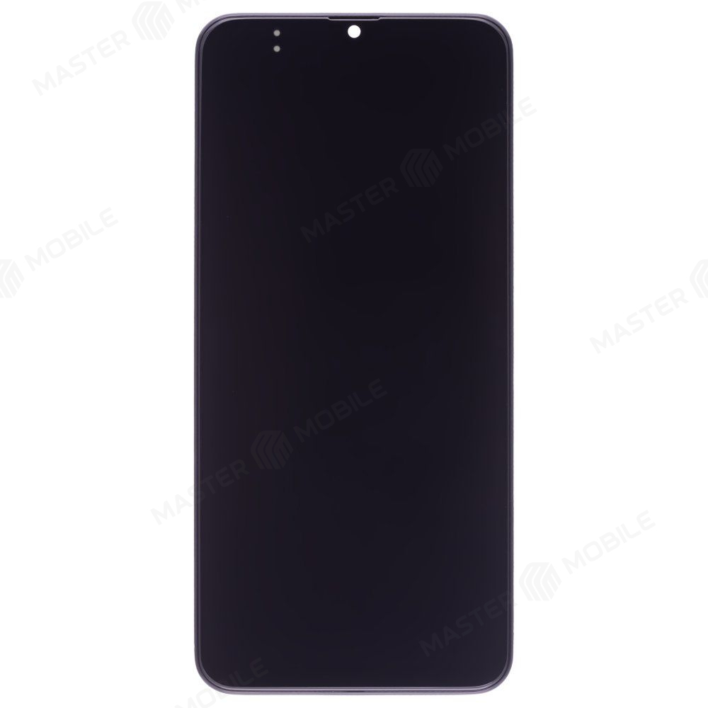 Дисплей для Samsung A205 Galaxy A20 + тачскрин (черный) (в рамке) (ORIG100) (SP)