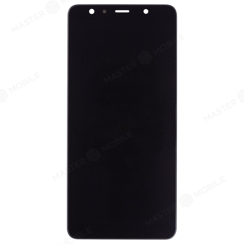 Дисплей для Samsung A750 Galaxy A7 (2018) + тачскрин (черный) (OLED)