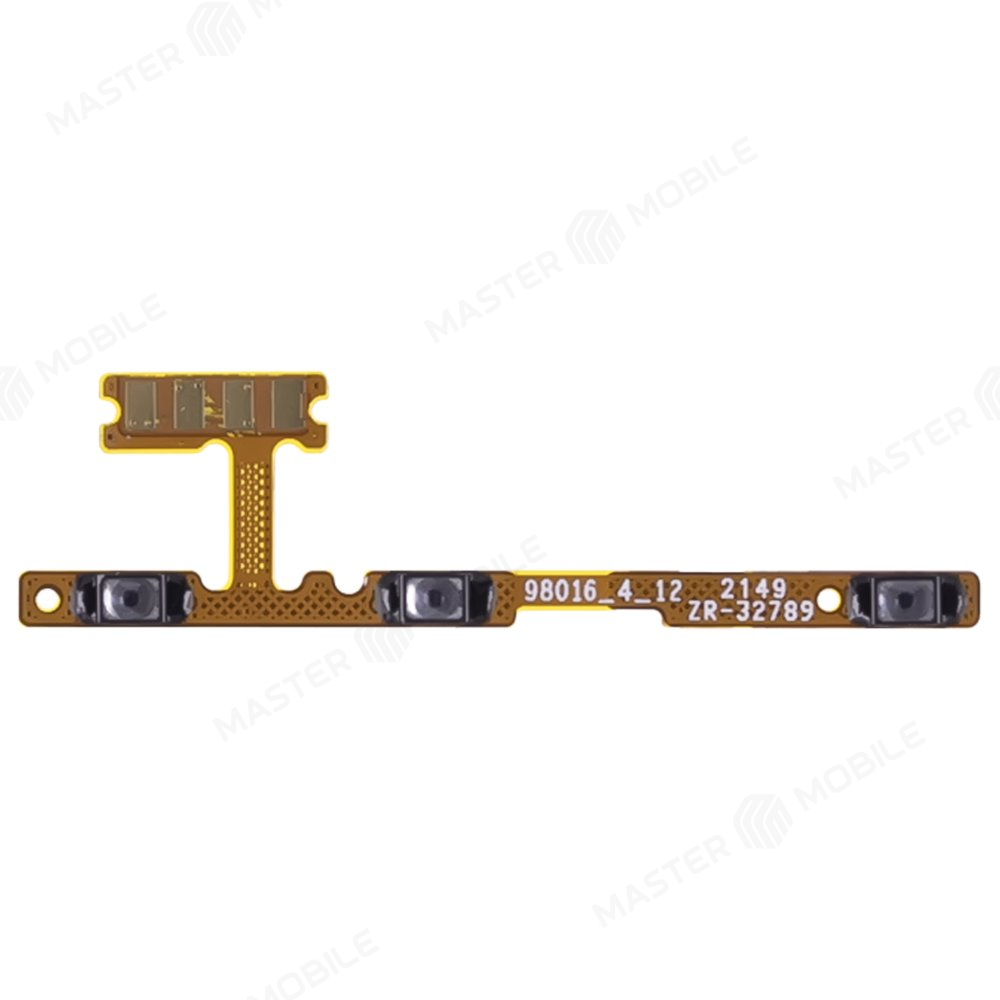 Шлейф для Xiaomi Poco M4 5G (22041219PG) / Poco M5 (22071219CG) с комп. (на кнопку включения и кнопки громкости)