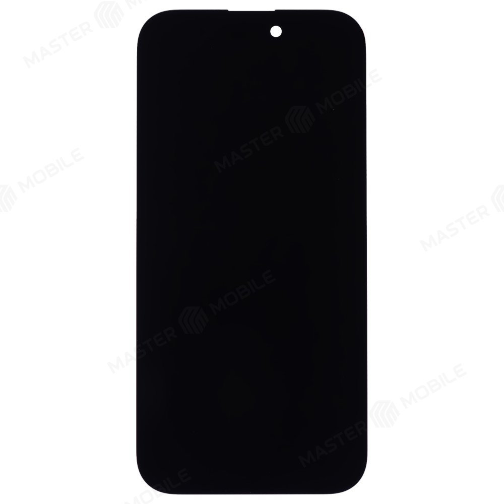 Дисплей для Apple iPhone 15 Pro (в сборе с тачскрином и шлейфом) (черный) (SERVICE PACK) (ORIG100)