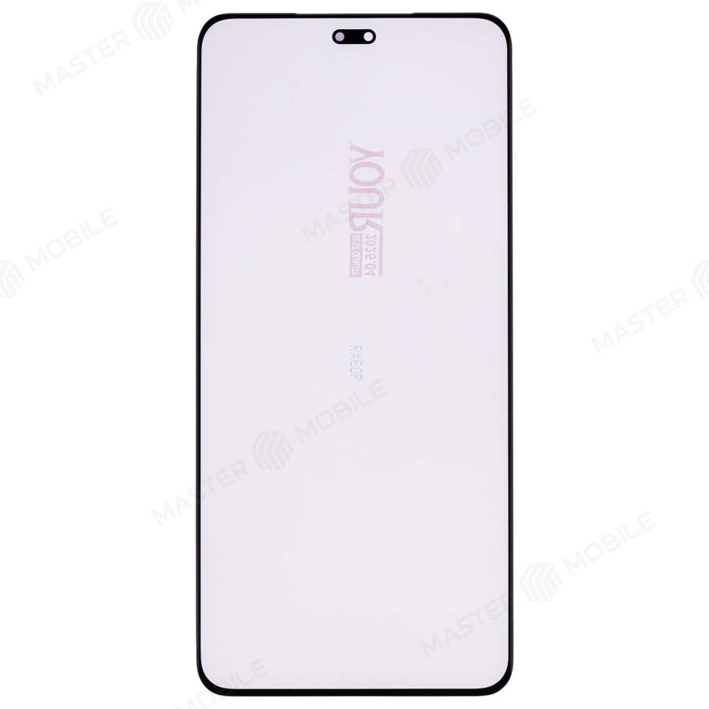 Стекло модуля для Huawei Honor X9c (BRP-NX1) + OCA (черный) (Musttby) (Premium)