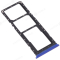 Держатель сим-карты для Infinix Hot 10S (X689D) (синий) фото №2