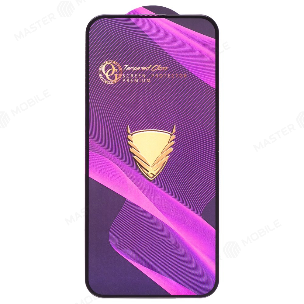 Защитное стекло OG Glass (3 в 1) для Apple iPhone 16 Plus (черный)