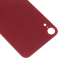 Задняя крышка для Apple iPhone Xr (красный) (с широким отверстием) (Premium) фото №3