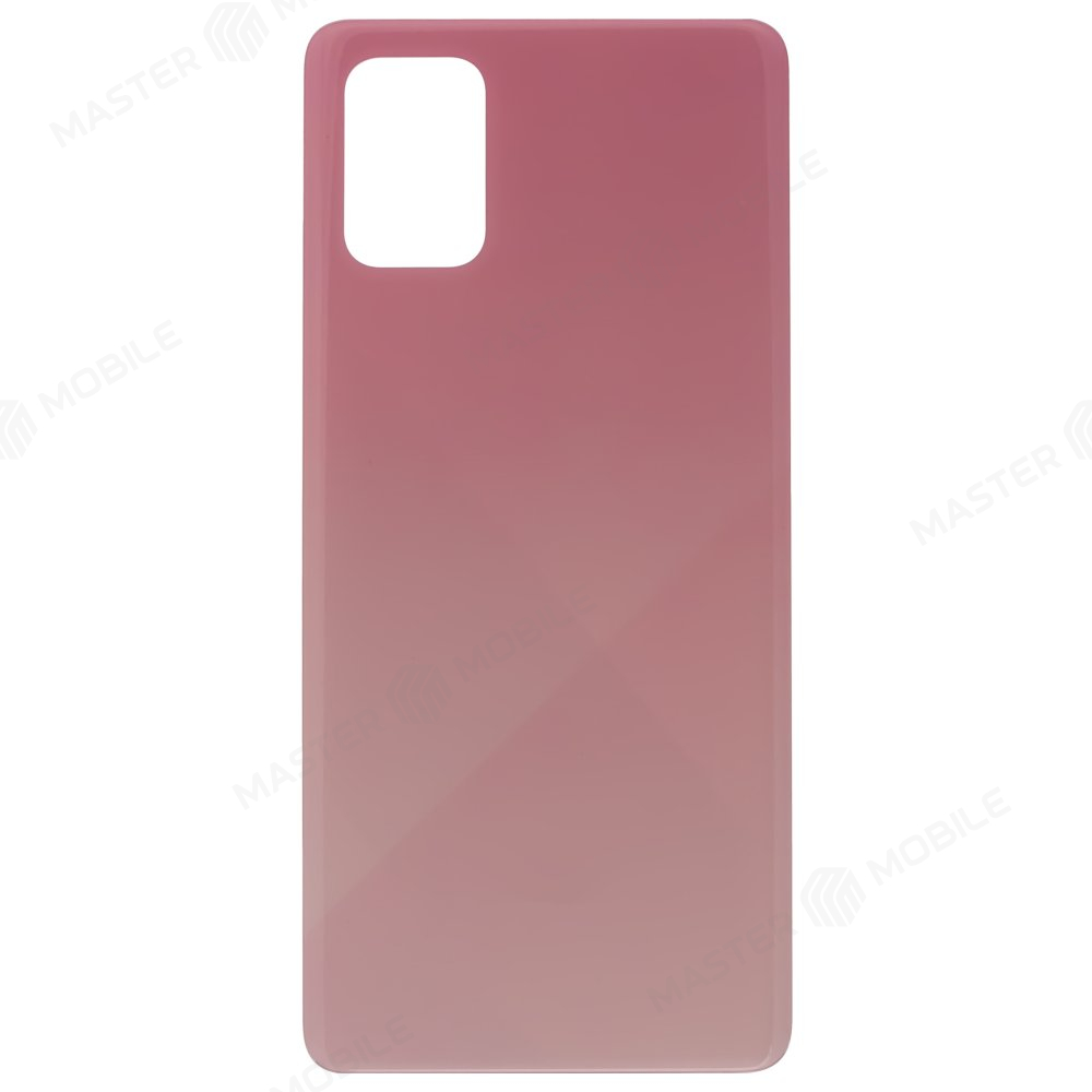 Задняя крышка для Samsung A715 Galaxy A71 (розовый)
