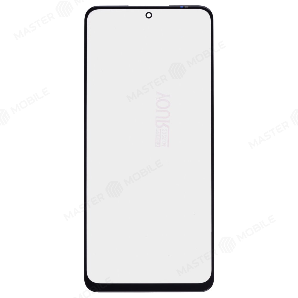 Стекло модуля для Xiaomi Redmi Note 12 4G (23021RAA2Y) / Redmi Note 12 5G (22111317G) / Poco X5 5G (22111317PG) + OCA (черный) (Musttby) (Premium)