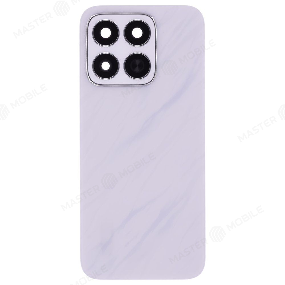 Задняя крышка для Huawei Honor X8c (ABR-LX1) (белый) (в сборе со стеклом камеры)