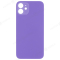 Задняя крышка для Apple iPhone 12 (фиолетовый) (с широким отверстием) (Premium) фото №1