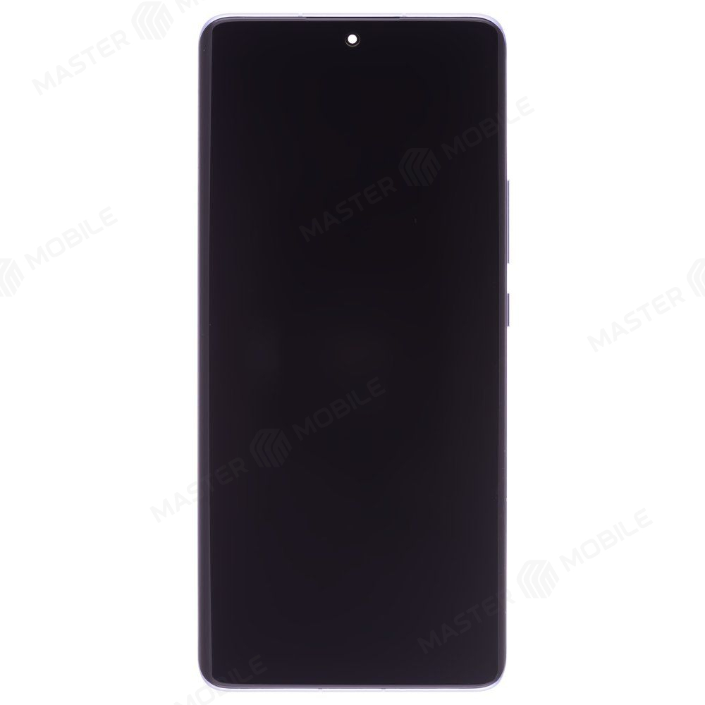 Дисплей для Xiaomi 12 Pro (2201122G) + тачскрин (голубой) (в рамке) (ORIG100) (SP)