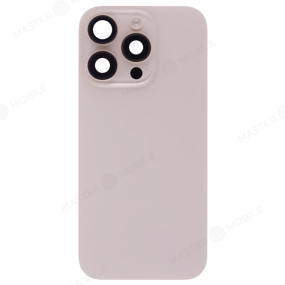 Задняя крышка для Apple iPhone 16 Pro (золотистый) (в сборе) (с разбора) (ORIG100) (возможен дефект ЛКП)