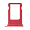 Держатель сим-карты для Apple iPhone 8 / iPhone SE 2020 / iPhone SE 2022 (красный) фото №2